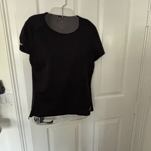 Black medium women's Adidas Climate running top